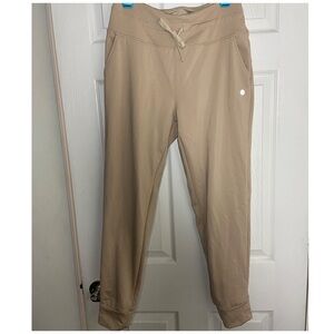Tan baleaf fleece lined Jogger Pants